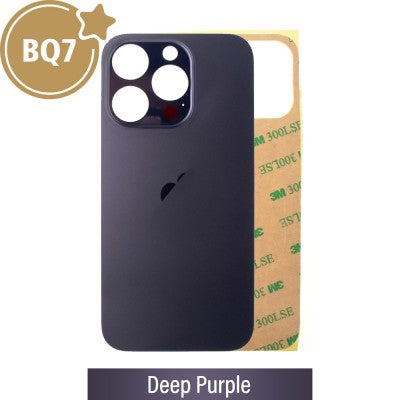 Brown Rear Glass Replacement for iPhone 14 Pro-Deep Purple Brown Rear Glass Replacement for iPhone 14 Pro-Deep Purple